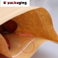 5 pcs Inkjet Printable Standing Zipper Paper Food Bags Resealable Food Packaging with Window